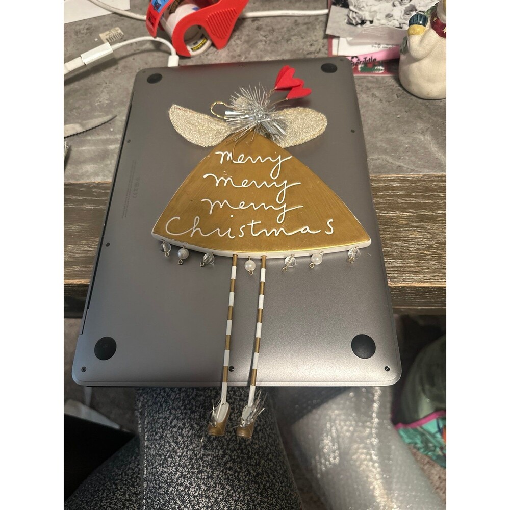 Christmas angel ornament by Sandra Magsamen